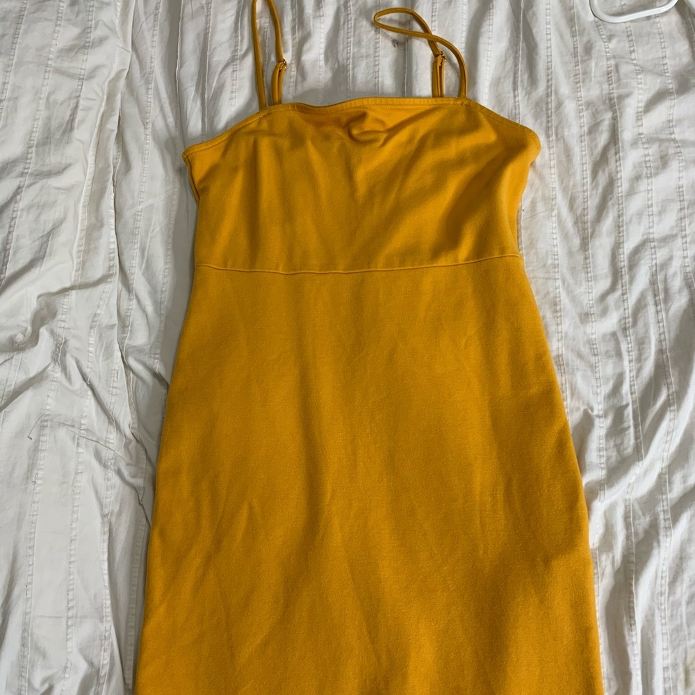 Yellow dress